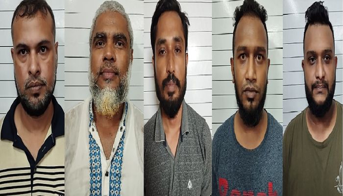 উত্তরায় ছাত্র হত্যায় আওয়ামী লীগের ৫ নেতাকর্মী গ্রেপ্তার
