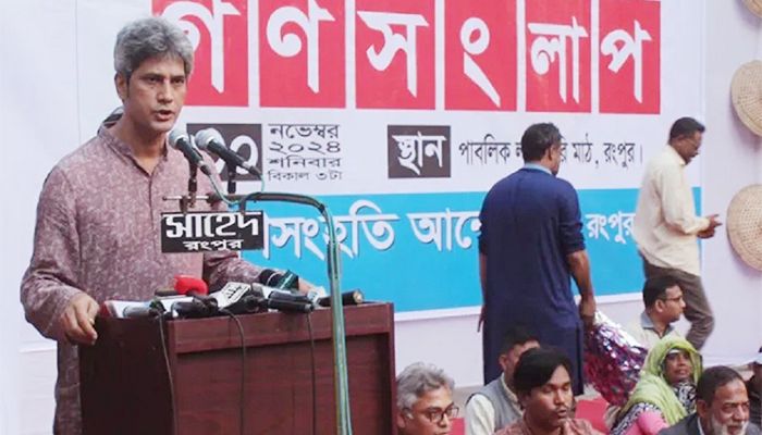 ইসকনের ব্যানারে আওয়ামী দোসররা হামলা চালাচ্ছে: জোনায়েদ সাকি