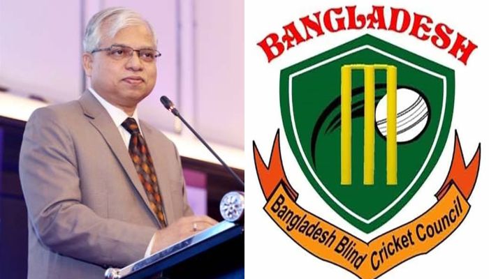 ব্লাইন্ড ক্রিকেট দলের পাশে বাফুফে সহ-সভাপতি নাসের শাহরিয়ার জাহেদী