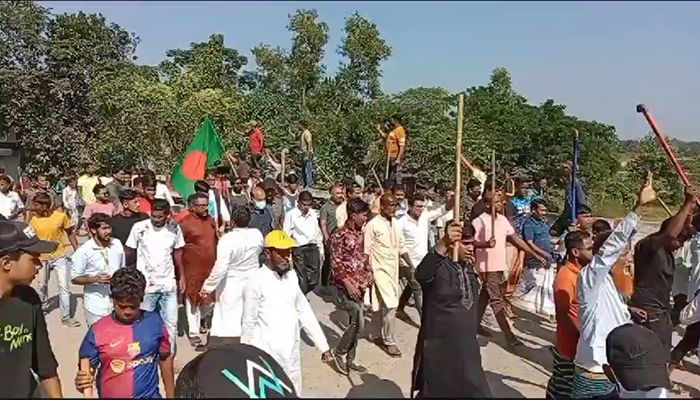 ব্রাহ্মণবাড়িয়ার কাউন্সিল নিয়ে বিএনপির ২ গ্রুপের সংঘর্ষে আহত ৫০
