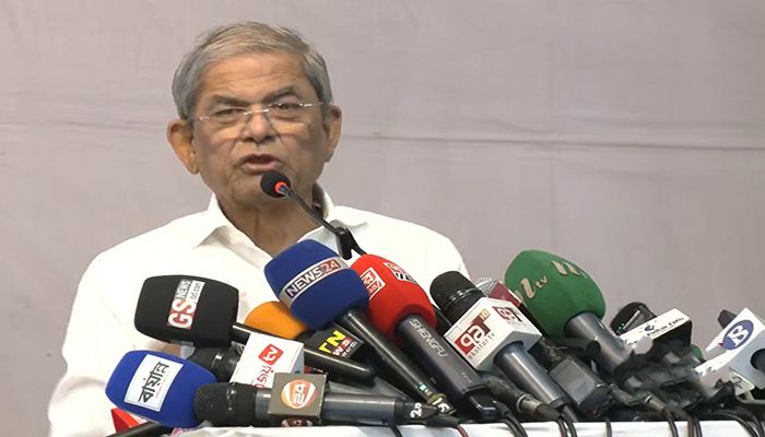 প্রধান উপদেষ্টার বক্তব্যে আশাহত বিএনপি: ফখরুল  