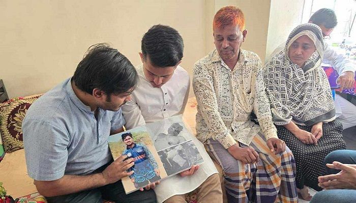 জুলাই অভ্যুত্থানে শহিদ মমিনুলের জন্মদিনে মিরপুরে সারজিস