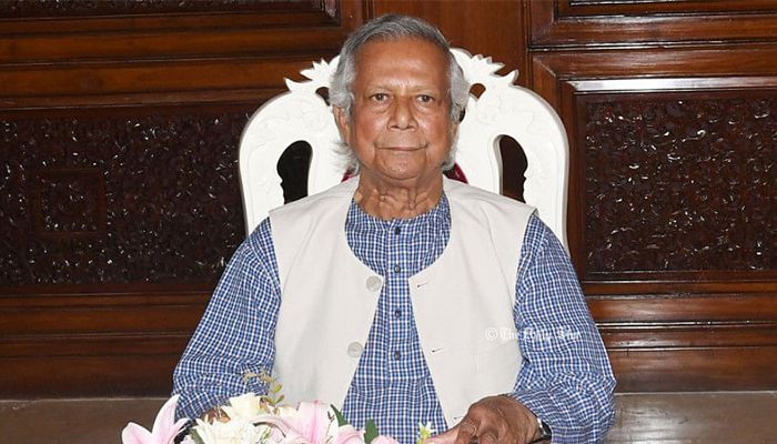 দেশবাসীকে শান্ত থাকার আহ্বান প্রধান উপদেষ্টার