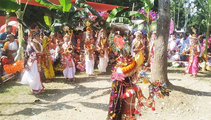 মণিপুরী সম্প্রদায়ের রাখাল নৃত্য