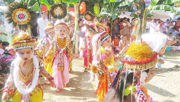 মণিপুরী সম্প্রদায়ের রাখাল নৃত্য