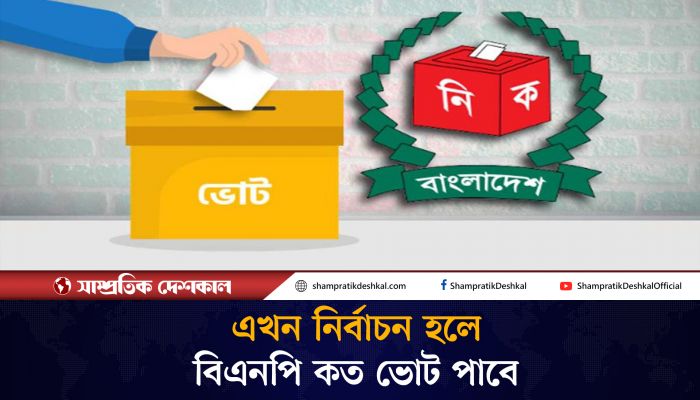 এখন নির্বাচন হলে কোন দল কত ভোট পাবে! 
