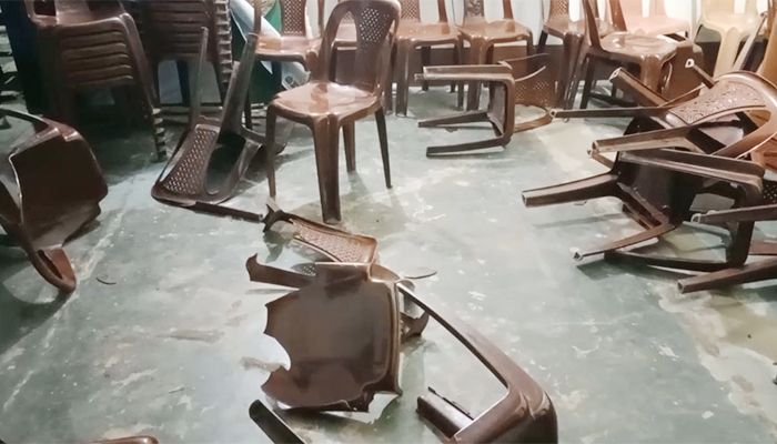 ঝিনাইদহে বিএনপির অফিসে হামলা-ভাঙচুর