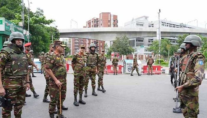 সচিবালয়ের নিরাপত্তার দায়িত্বে থাকা সেনা সদস্যদের প্রত্যাহার