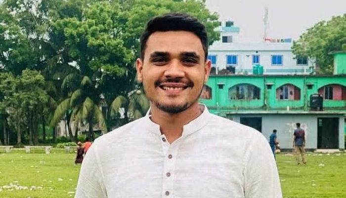 ﻿জমি নিয়ে দ্বন্দ্বে নিহত আফজাল হোসেন হৃদয়। ছবি: নেত্রকোণা প্রতিনিধি