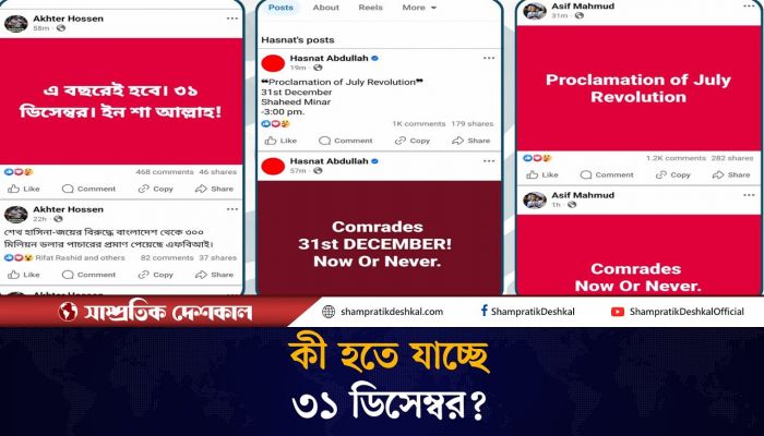 ৩১ ডিসেম্বর শহীদ মিনারে কী হতে যাচ্ছে?