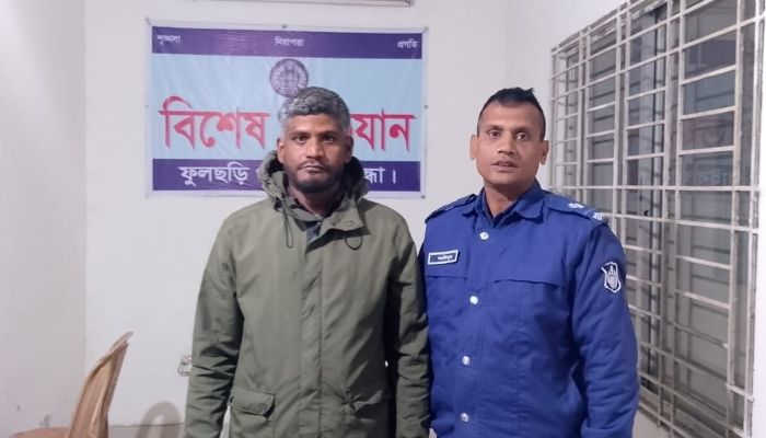 ফুলছড়ি উপজেলা যুবদলের যুগ্ম আহ্বায়ক মো. আক্তারুজ্জামান আক্তার। ছবি- গাইবান্ধা প্রতিনিধি 