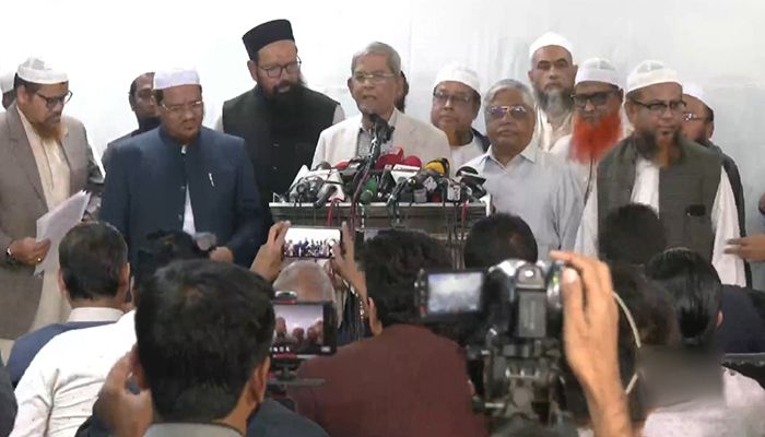 ফখরুল ও চরমোনাই পীরের বৈঠকে যেসব সিদ্ধান্ত হলো 