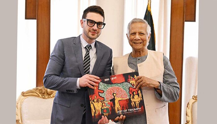 প্রধান উপদেষ্টা ড. মুহাম্মদ ইউনূস ও ওপেন সোসাইটি ফাউন্ডেশনের চেয়ারম্যান অ্যালেক্স সোরোস। ছবি: সংগৃহীত