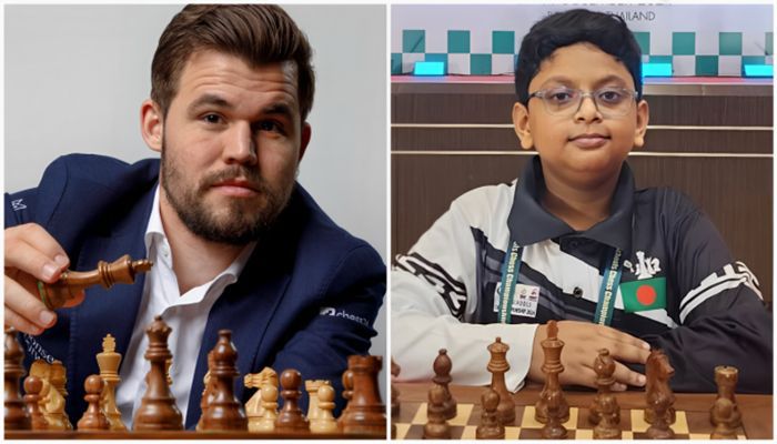 ১ মিনিটে পাঁচবারের বিশ্বচ্যাম্পিয়নকে হারালেন ৯ বছরের মুগ্ধ 