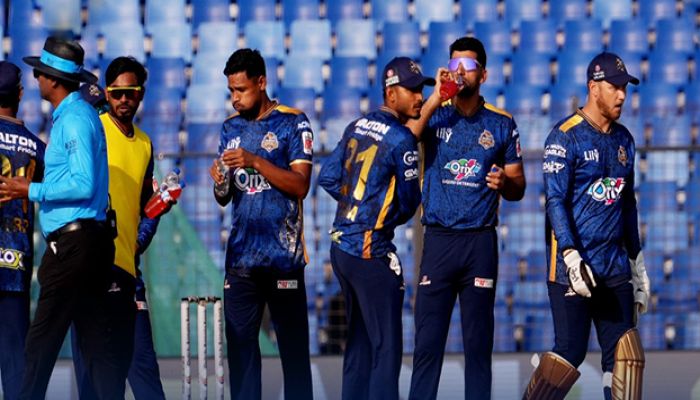 চট্টগ্রামে সিলেটের ওপর প্রতিশোধ নিল ঢাকা, মোস্তাফিজের ‘সেঞ্চুরি’