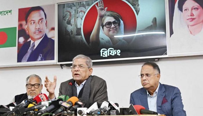 হাসিনা সরকারের বিদ্যুৎ-জ্বালানি চুক্তি প্রকাশের দাবি বিএনপির