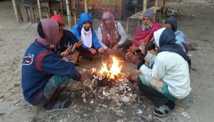 চুয়াডাঙ্গায় তাপমাত্রার পারদ ১০ ডিগ্রি সেলসিয়াস