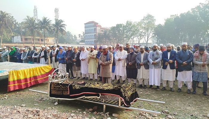 জামায়াত নেতার জানাজায় ইমামতি করলেন গোলাম পরওয়ার