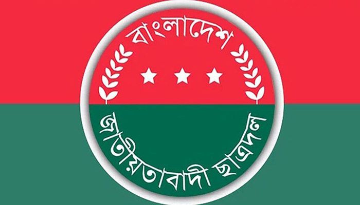 ছাত্রদলের দলীয় পতাকা। ফাইল ছবি