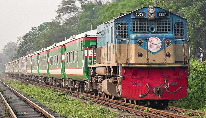 বাংলাদেশ রেলওয়ে। ফাইল ছবি 