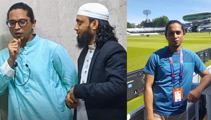ইসলাম ধর্ম গ্রহণ করলেন ক্রীড়া সাংবাদিক দেব চৌধুরী। ছবি: সংগৃহীত 