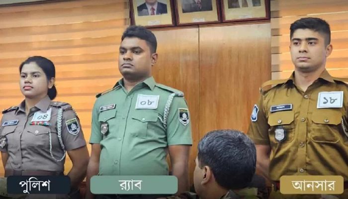 পুলিশ, র‍্যাব ও আনসার সদস্যদের নতুন পোশাক চূড়ান্ত