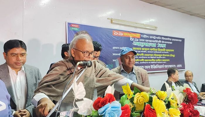 বিএনপির সিনিয়র যুগ্ম মহাসচিব রুহুল কবির রিজভী। ছবি: সংগৃহীত 