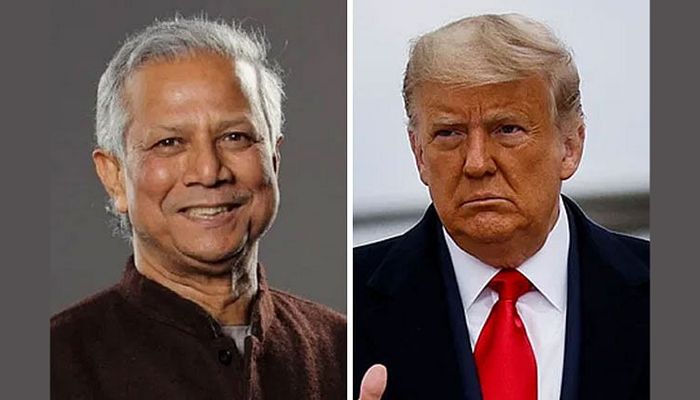 ট্রাম্পকে শুভেচ্ছা জানালেন ড. ইউনূস