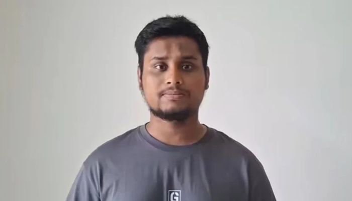 বৈষম্যবিরোধী ছাত্র আন্দোলনের আহ্বায়ক হাসনাত আব্দুল্লাহ। ফাইল ছবি
