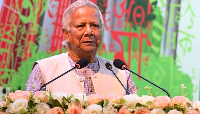 প্রধান উপদেষ্টা ড. মুহাম্মদ ইউনূস। ছবি- সংগৃহীত