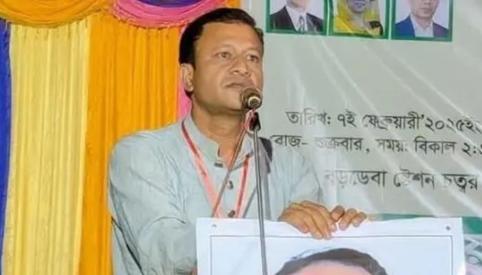শাহাদুজ্জামান বাহাদুর। ছবি- কক্সবাজার প্রতিনিধি 