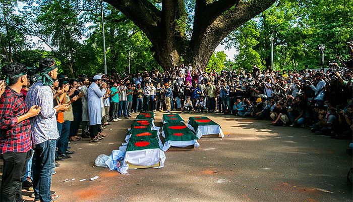 জুলাই গণঅভ্যুত্থান। ফাইল ছবি 