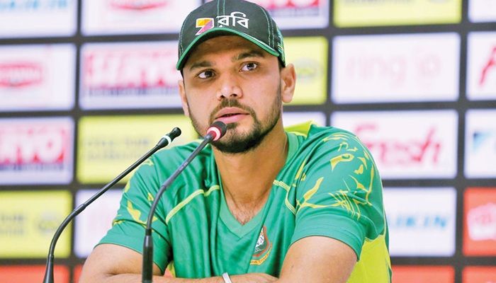 বাংলাদেশ দলকে শুভকামনা জানালেন মাশরাফি