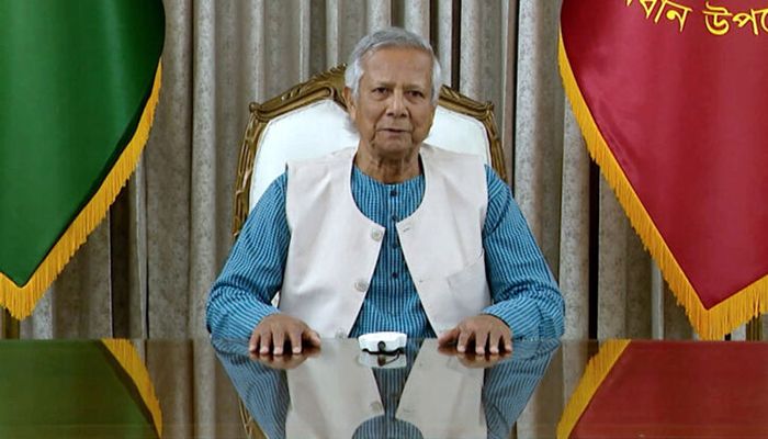 প্রধান উপদেষ্টা ড. মুহাম্মদ ইউনূস। ফাইল ছবি 