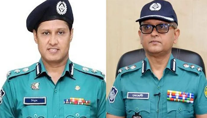 বিপ্লব কুমার সরকার ও এস এম মেহেদী হাসান। ফাইল ছবি 