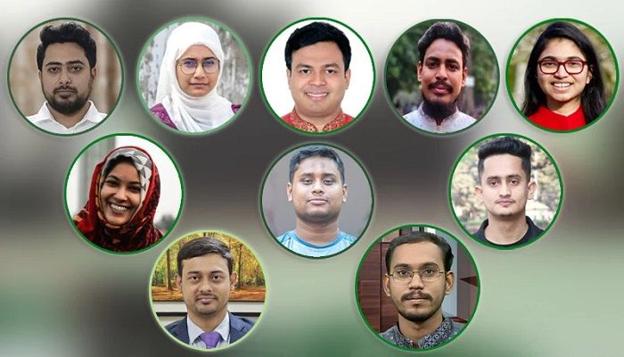 ﻿জাতীয় নাগরিক পার্টির শীর্ষ পদে থাকছেন যারা। ফাইল ছবি 
