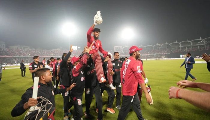 ﻿টানা দ্বিতীয়বার চ্যাম্পিয়ন বরিশাল।