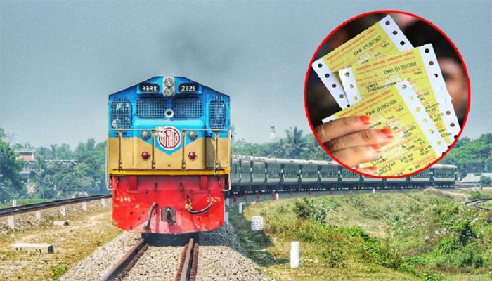 ঈদযাত্রায় ট্রেনের আগাম টিকিট বিক্রি ১৪ মার্চ থেকে