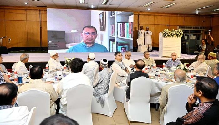 সংস্কার ও নির্বাচনকে মুখোমুখি করা রাজনৈতিক উদ্দেশ্যমূলক: তারেক রহমান