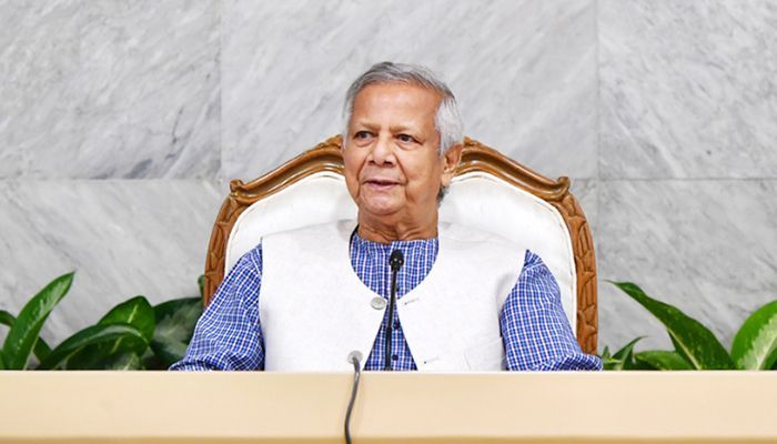 প্রধান উপদেষ্টা অধ্যাপক ড. মুহাম্মদ ইউনূস। ফাইল ছবি