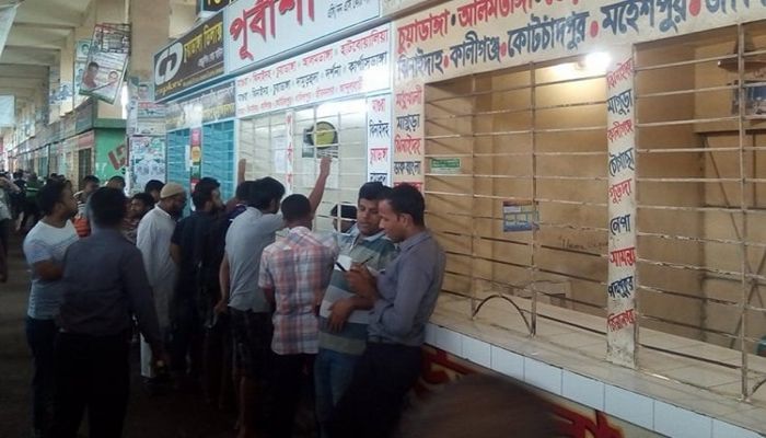ঈদের পাঁচদিন আগে থেকেই বিক্রি শুরু হবে আগাম বাস টিকিট। ছবি: সংগৃহীত