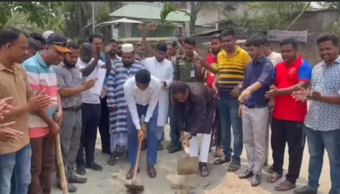 ধামরাইয়ে শহীদ সাদের নামে হচ্ছে সড়ক