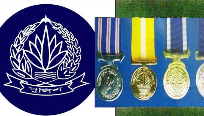 পদক পাচ্ছেন ৬২ পুলিশ সদস্য 