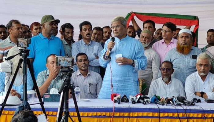 শেখ হাসিনা ফিরলে জনগণই দেখে নেবে: ফখরুল