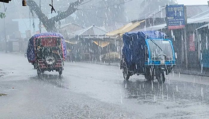 ৩ বিভাগে বজ্রসহ বৃষ্টির পূর্বাভাস