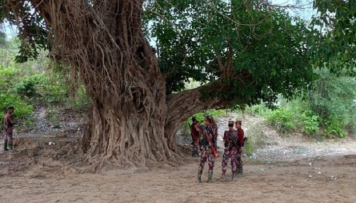 বিএসএফের বেড়া নির্মাণ প্রতিহত করল বিজিবি