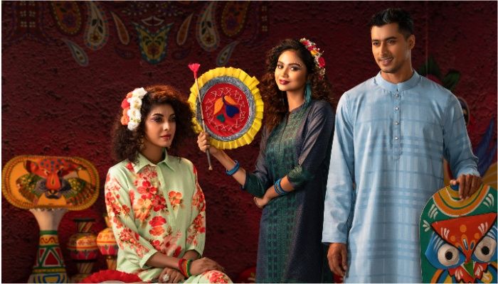 বৈশাখী সাজে টুয়েলভ