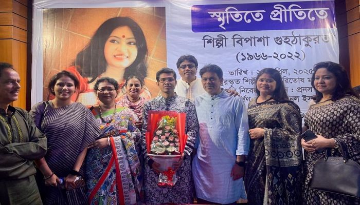 শিল্পী বিপাশা গুহঠাকুরতার ৩য় মৃত্যুবার্ষিকী পালিত