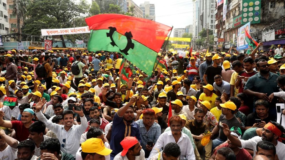 অন্তর্বর্তী সরকার পালাতেও পারবে না: নয়াপল্টনের সমাবেশে হুঁশিয়ারি