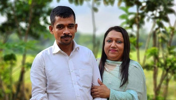 ‘হত্যাচেষ্টা’: স্ত্রীসহ সেই মিল্টন সমাদ্দার কারাগারে